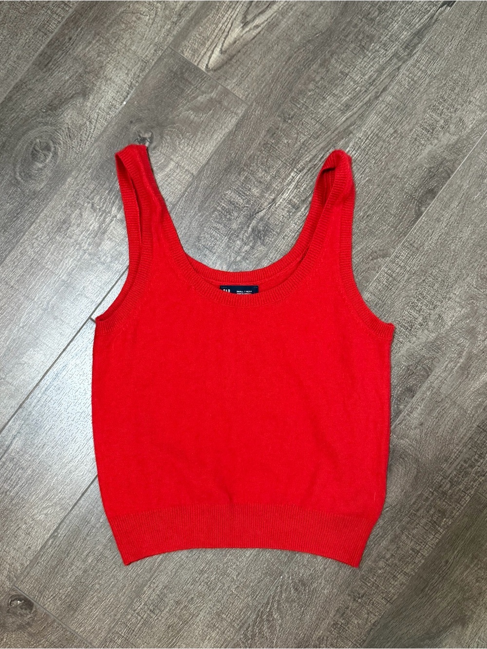 GAP Cashsoft Tank - red size small